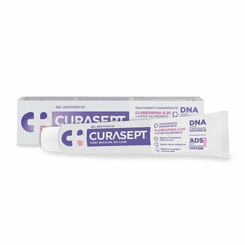 Curasept gel dentifricio ads dna trattamento rigenerante 75 ml