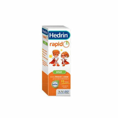 Hedrin rapido liquido gel spray spray 60 ml