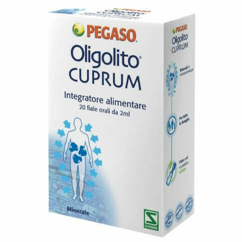 Oligolito cuprum 20 fiale 2 ml