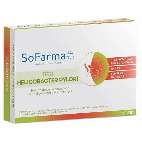 Test autodiagnostico helicobacter pylori sofarmapiu'