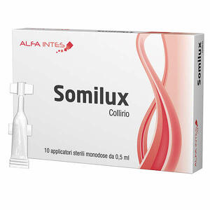 Alfa intes - Somilux collirio 10 applicatori sterili monodose da 0,5ml