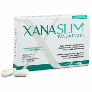 Promopharma - Xanaslim pancia piatta 15 capsule gastroresistenti