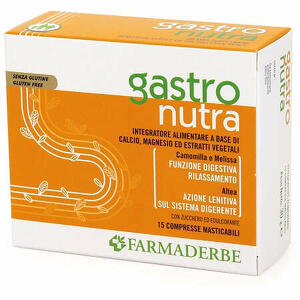 Farmaderbe - Gastro nutra 15 compresse masticabili