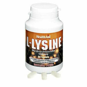 L-lysine - Lisina 60 compresse 500 mg