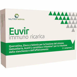 Aqua viva - Euvir immuno ricarica 20 compresse