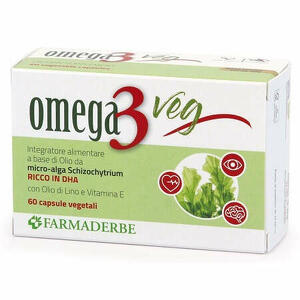 Omega 3 veg - Omega3 veg 60 capsule vegetali