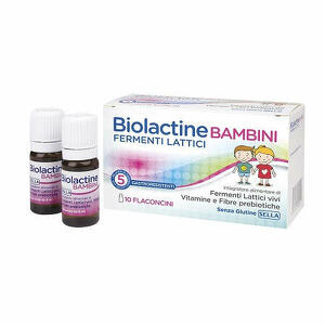 Sella - Biolactine bambini 10 flaconcini 8 ml