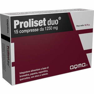 Proliset duo - Proliset duo 15 compresse