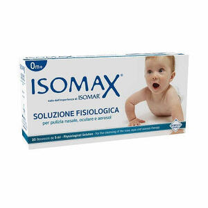 Isomax - Soluzione fisiologica nasale oculare aerosoltera 20 x 5 ml