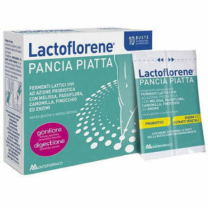 Lactoflorene - Lactoflorene pancia piatta 10 bustine