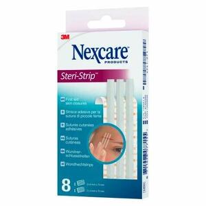 Steristrip - Cerotto per sutura nexcare steristrip 6x75 mm + 3x75 mm