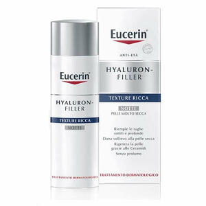 Eucerin - Eucerin hyaluron+filler texture ricca notte 50 ml