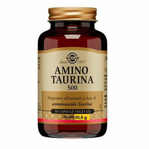 Solgar - Amino taurina 500 50 capsule vegetali