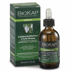 Biokap - Biokap bellezza lozione antiforfora e cute grassa 50 ml biosline