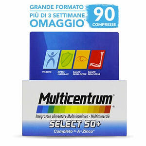 Multicentrum - Multicentrum select 50+ 90 compresse