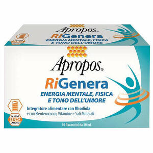 Apropos - Rigenera energia fisica e mentale 10 flaconcini 10 ml