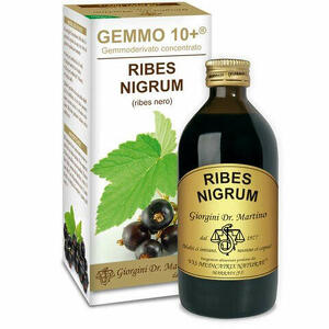 Giorgini - Gemmo 10+ ribes nero 200 ml liquido analcolico