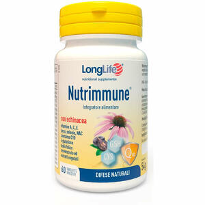 Long life - Longlife nutrimmune 60 tavolette