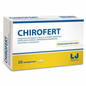 Lj pharma - Chirofert 20 compresse 22 g