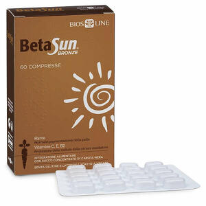 Beta sun - Biosline betasun bronze 60 compresse