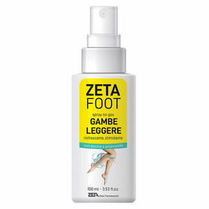 Zeta farmaceutici - Zetafoot spray no gas gambe leggere 100 ml