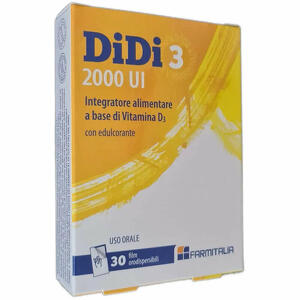 Didi3 2000 - Didi3 2000 ui 30 film orodispersibili