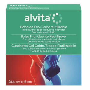 Alvita - Cuscino caldo/freddo riutilizzabile