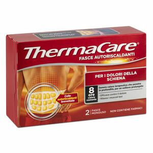 Thermacare - Fascia autoriscaldante a calore terapeutico thermacare schiena 2 pezzi