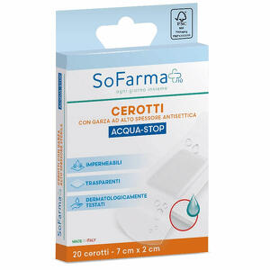 Sofarma - Cerotto acquastop 7x2 cm 20 pezzi piu'