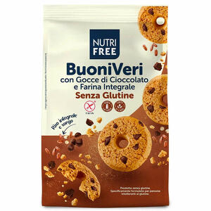 Nutrifree - Buoni veri con gocce di cioccolato 250 g