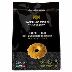 Massimo zero - Frollini zucchero di canna 220 g