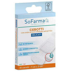 Sofarma - Cerotto delicato 7x2 cm 20 pezzi piu'