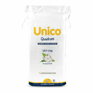 Sterilfarma - Unico quadrotti 100% cotone 60 pezzi