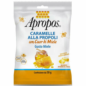 Apropos - Caramelle dure miele cuor di miele 50 g