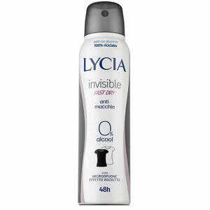 Invisible fast dry 0% alcool - Lycia spray invisible fast dry 150 ml