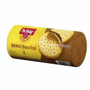 Schar - Maxi sorrisi biscotti con crema al cacao 250 g