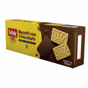 Schar - Biscotto con cioccolato dark chocolate 150 g