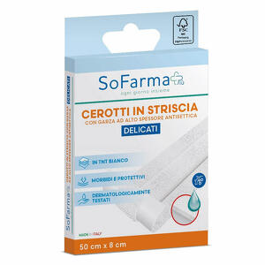 Sofarma - Cerotto delicato striscia 50x8 cm piu'