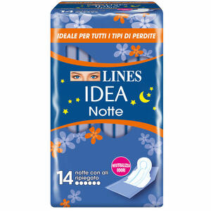 Lines - Idea notte con ali ripiegate 14 pezzi