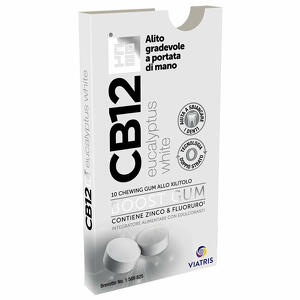 Cb12 - Boost eucalyptus white 10 chewing gum