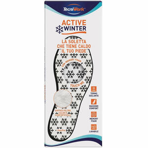 Tecniwork - Solette memory foam active winter 35