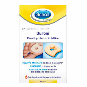 Scholl's - Duroni cerotti in lattice 4 pezzi