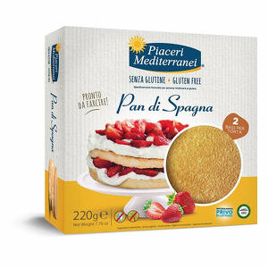 Piaceri meditteranei - Piaceri mediterranei pan di spagna 220 g