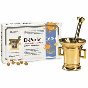 Vitamina d3 - 1600 iusistema immunitario - D-perle 1600 80 capsule