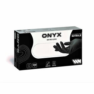 Med Consulting Srl - Onyx Guanti in Nitrile Nero TG.S