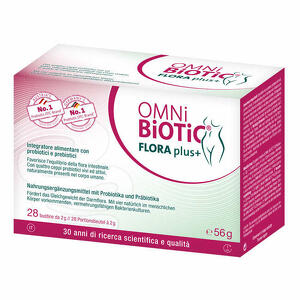 Flora plus+ - Omni biotic  28 bustine da 2 g