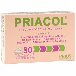 Prius pharma - Priacol 30 capsule due blister da 15 capsule