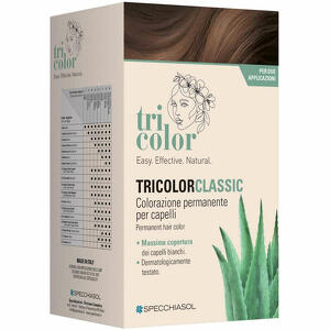 Tricolor - Classic 4 castano 2 tubi 50 ml + 2 shaker 50 ml + 4 bustine 8 ml