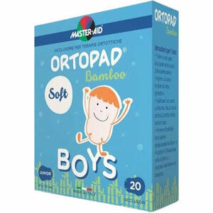 Master aid - Cerotto oculare per ortottica ortopad soft boys regular 20 pezzi