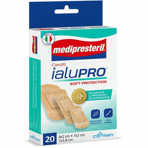 Medi presteril - Medipresteril cerotti ialupro soft protection 3 formati assortiti 20 pezzi